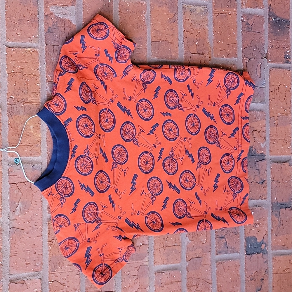 Gymboree XS 4 Boy's Bike Shirt